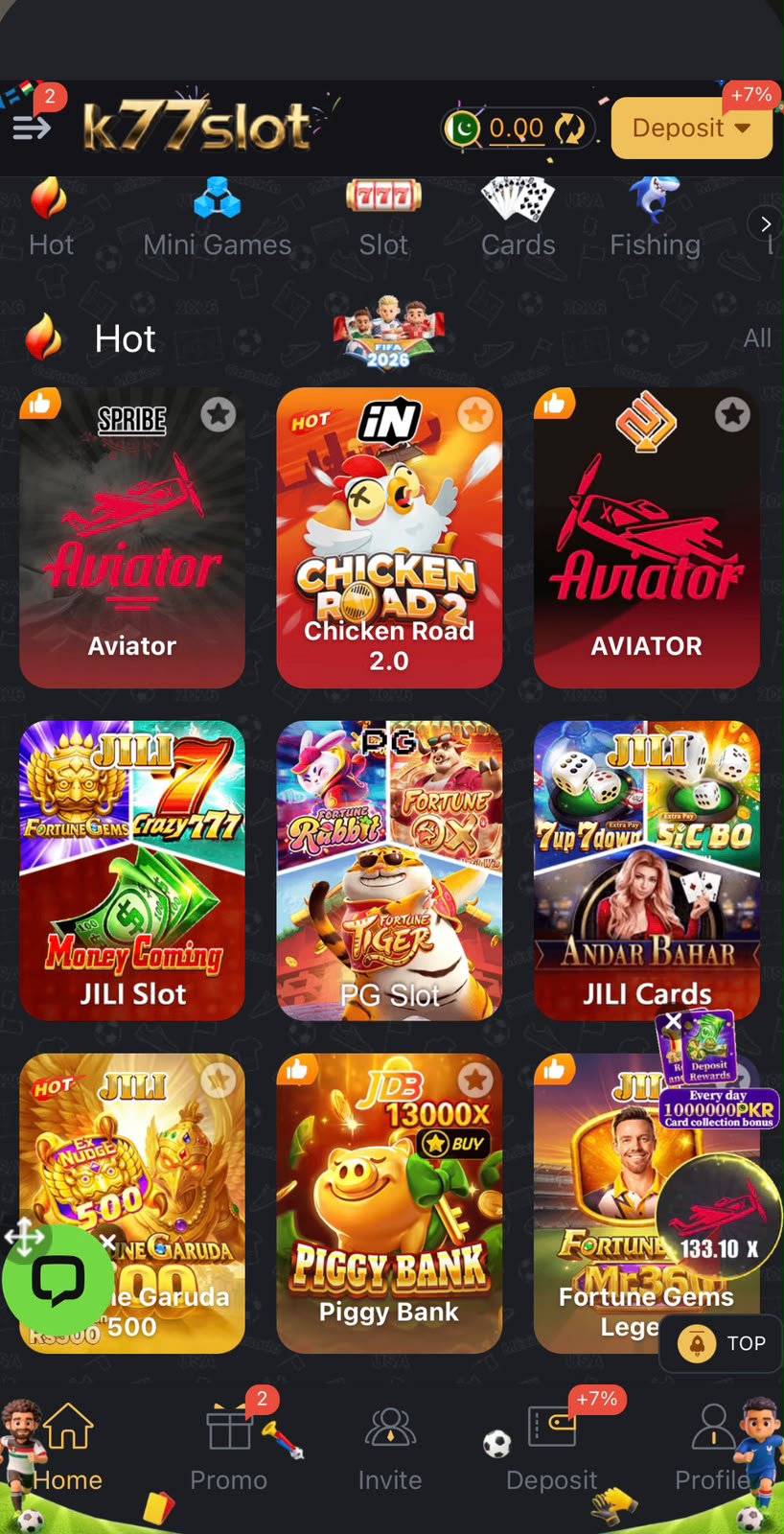 k77slot Game